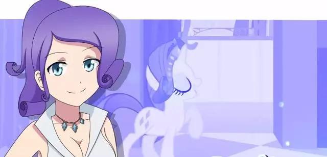 小马宝莉紫悦变人图片,小马宝莉紫悦长大变成女王了