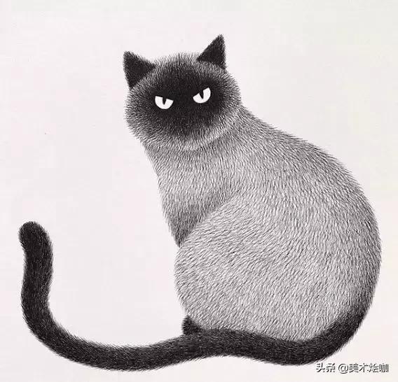 他用一支5块钱的针管笔“撸猫”，17万网友直呼：这猫要活了