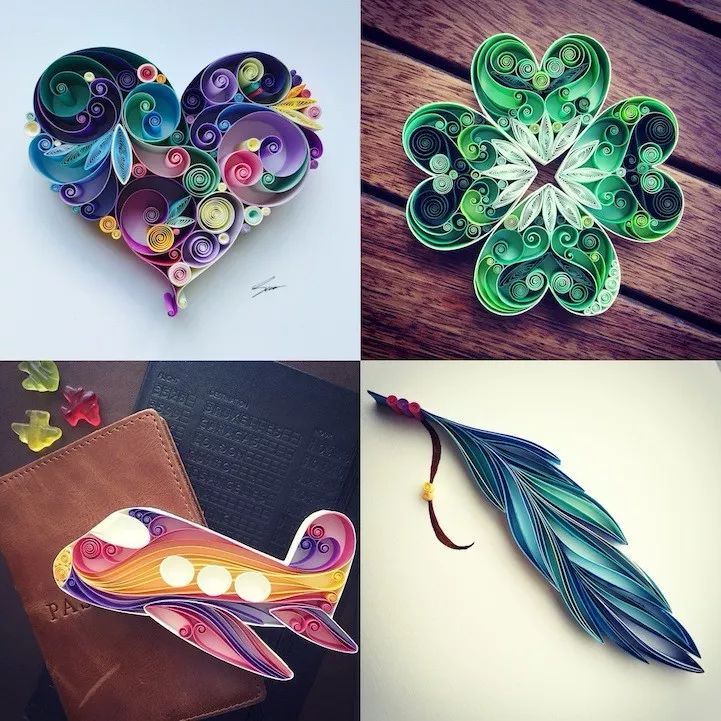 五颜六色的纸拼凑在一起,150万网友围观,这还真是优点水平的