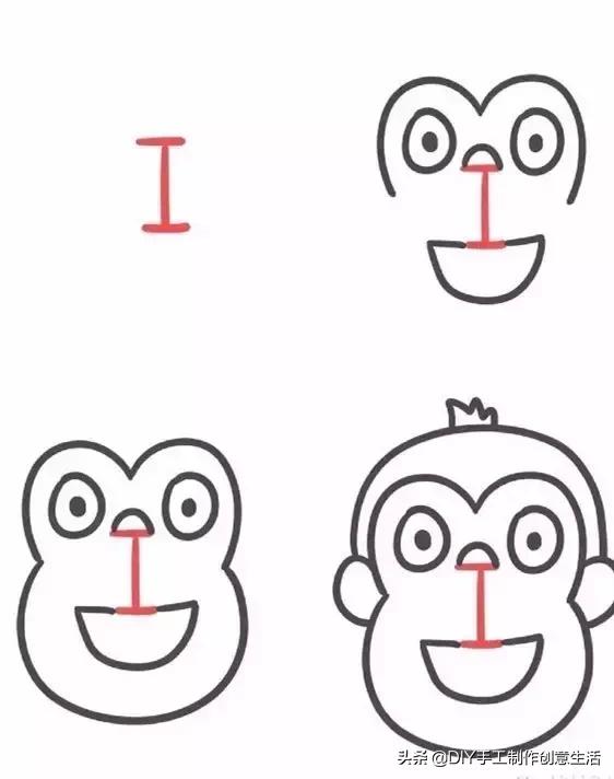 关于可爱的字母简笔画,happy字母简笔画