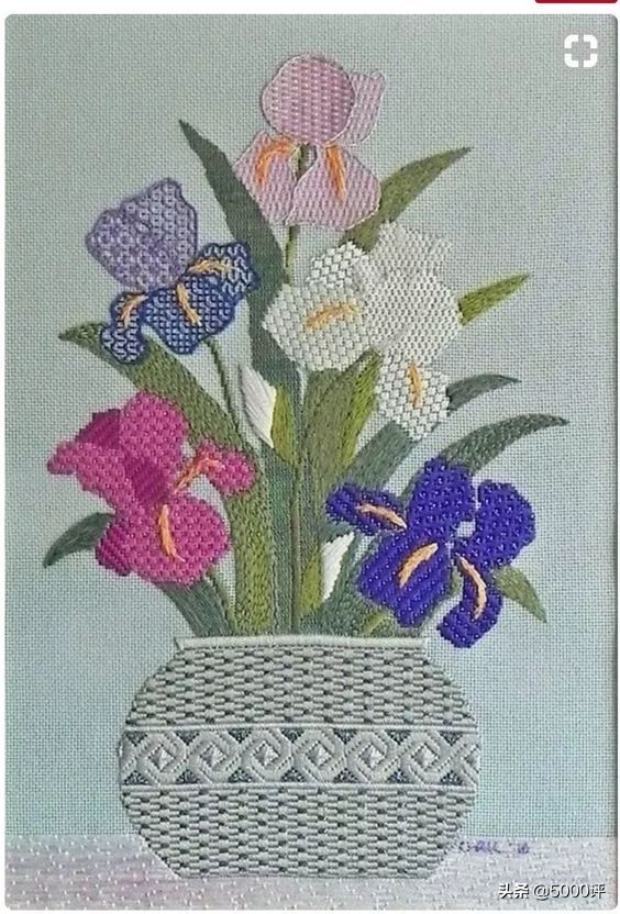 绣十字绣鞋垫的教程,十字绣绣字教程