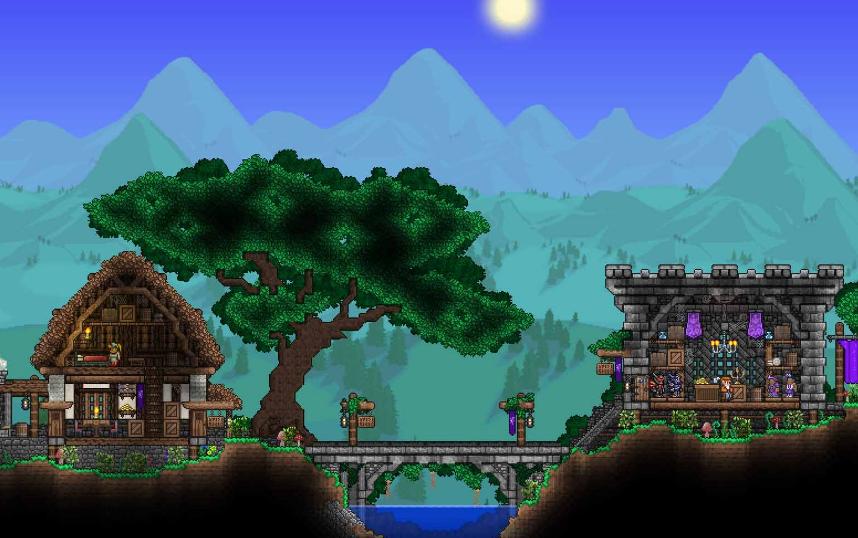 泰拉瑞亚传送器怎么不跳来回穿梭,泰拉瑞亚手游垂直放置平台