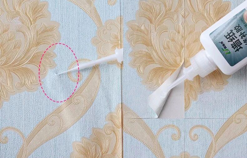 白墙有小坑怎么去除,白墙打洞上的污渍怎么去除