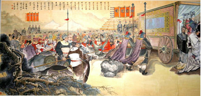 隋炀帝焉支山万国盛会,隋炀帝万国博览会的珠宝