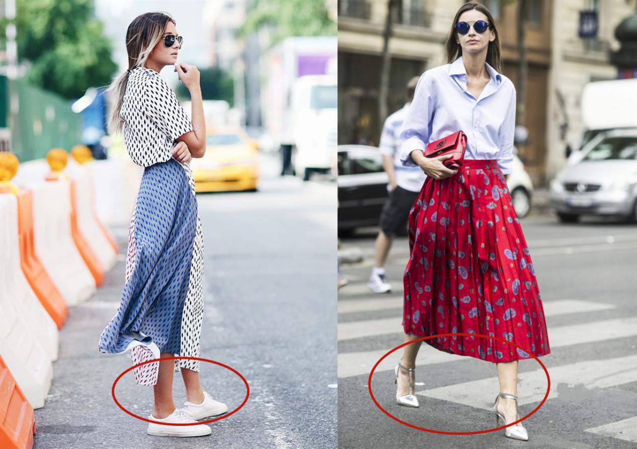 萝卜腿的女生夏天怎么穿裙子,萝卜腿怎么搭配短裙