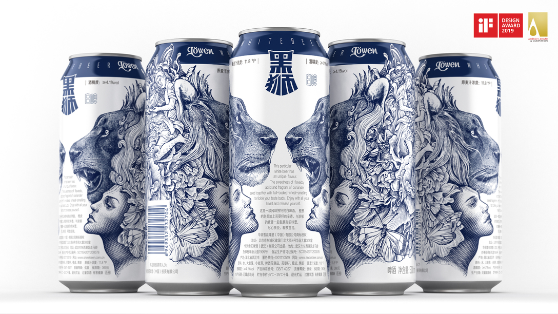 我的酒量是雪花不飘我不飘~雪花黑狮全新包装