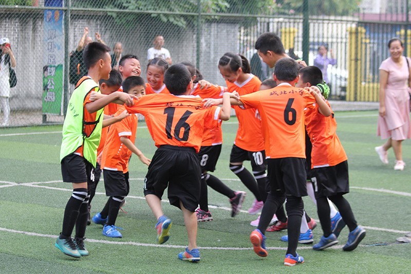 南充第五届小学足球比赛,南充城北小学足球队