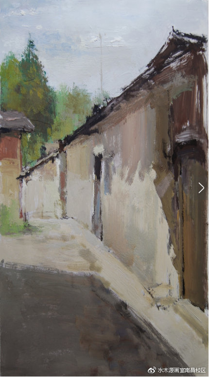 风景色彩写生怎么画黄山,简单写生色彩小景临摹