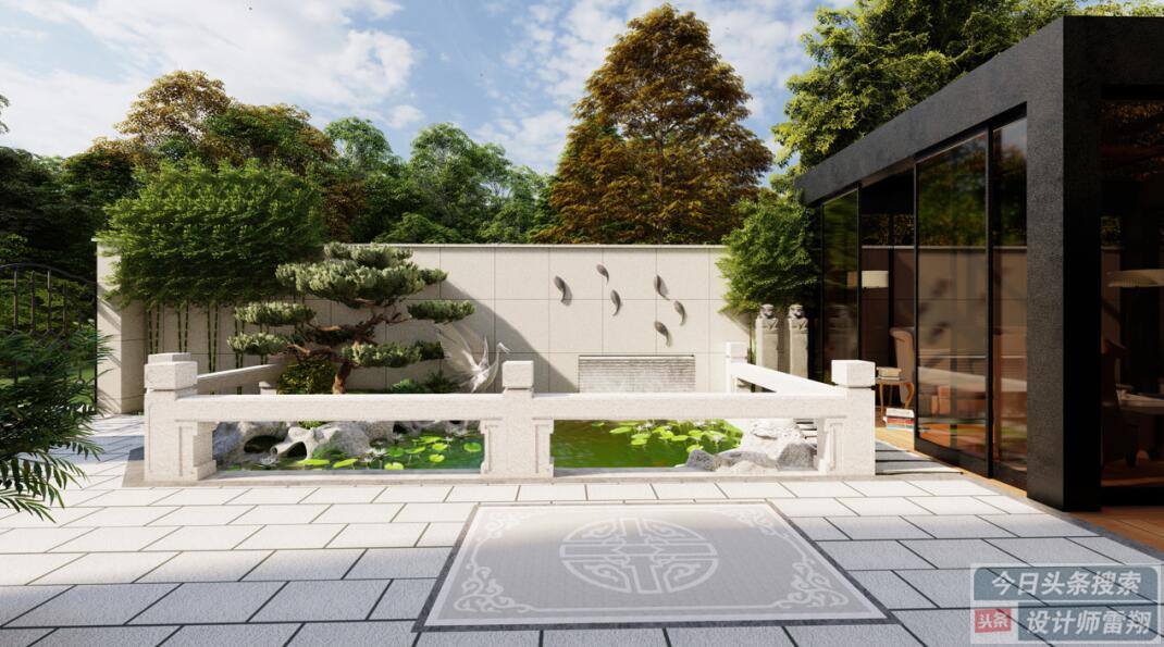 小庭院设计烧烤区,小露台种菜烧烤设计