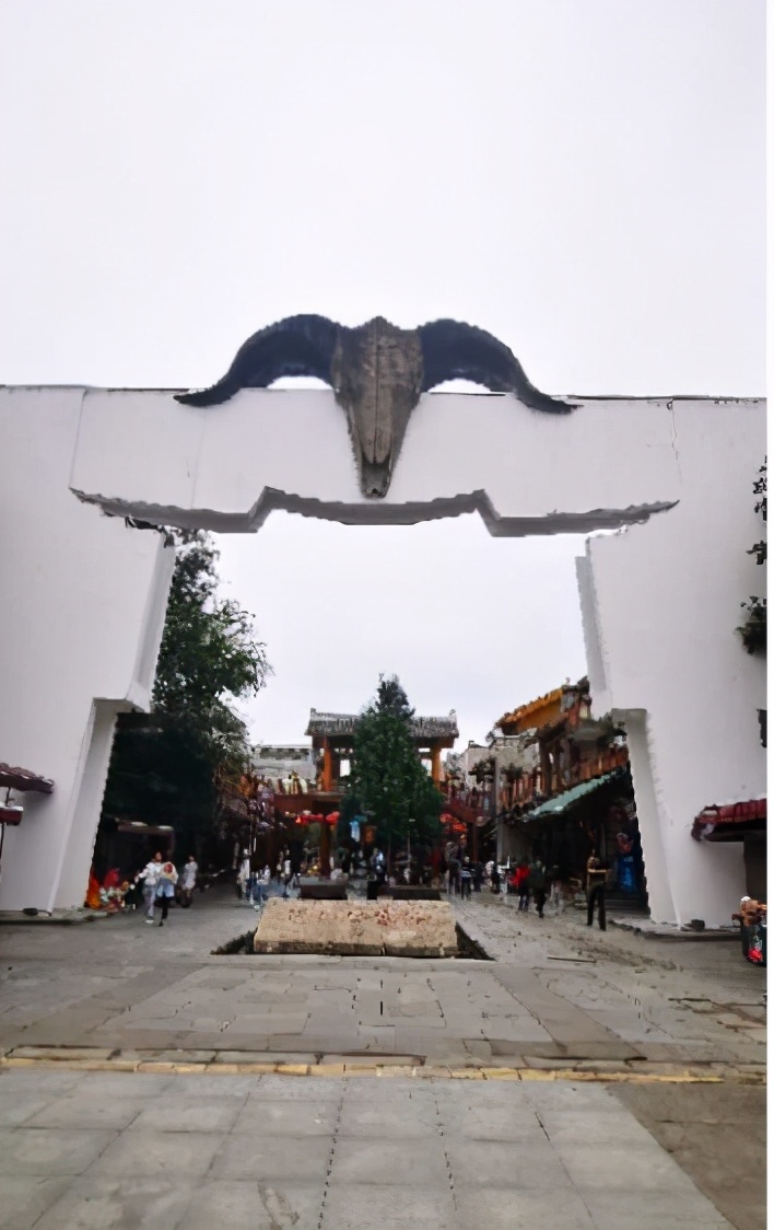 历史文化古城四川古城,四川省伟人故里