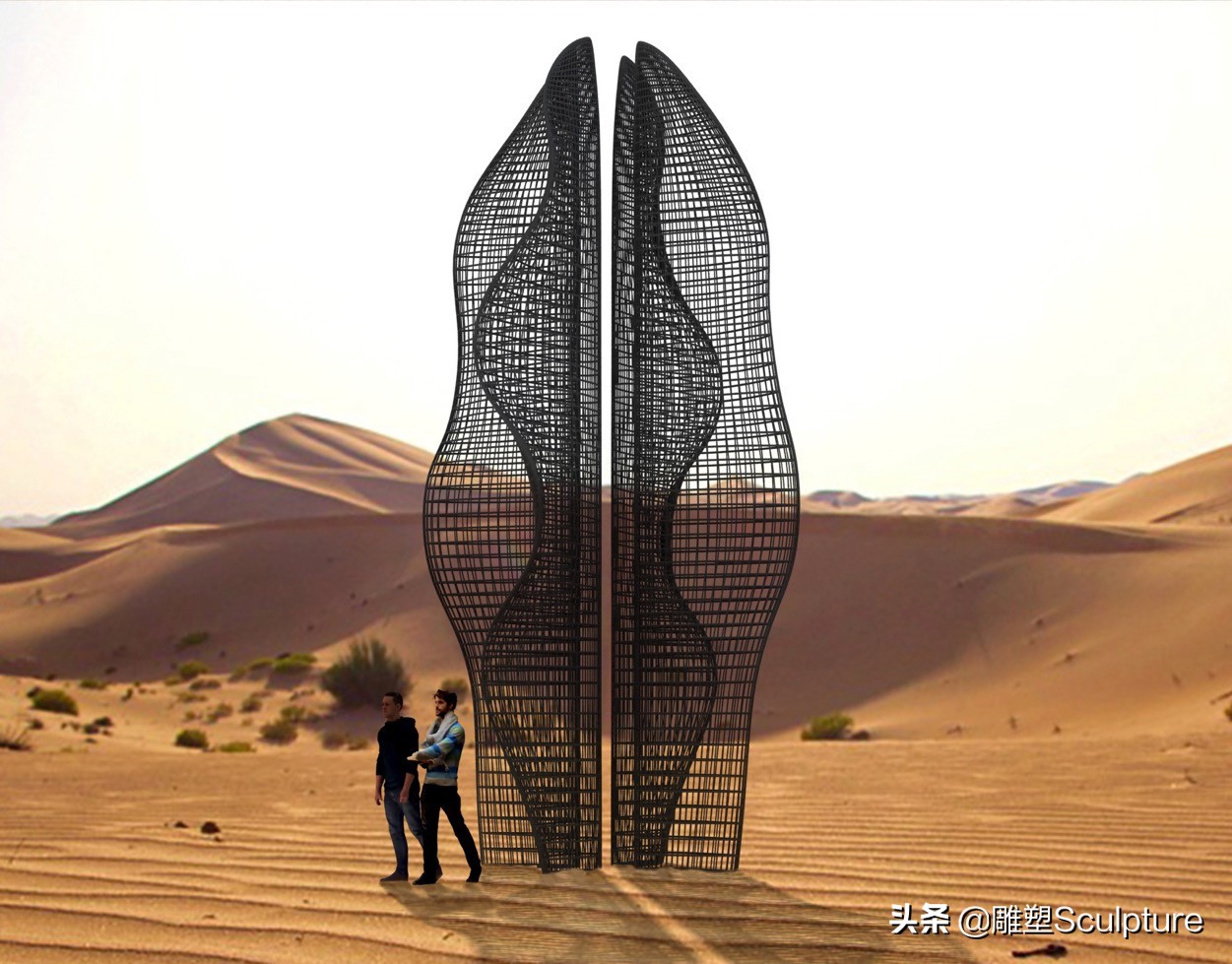 民勤沙漠雕塑公园在哪儿,武威民勤沙漠雕塑公园怎么去