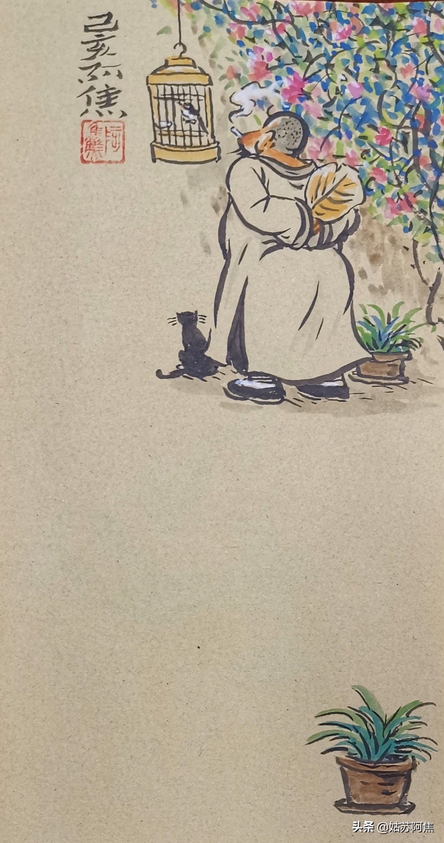 等你来等花开,等一朵花开盼一场春来