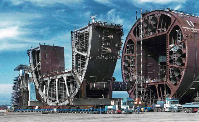 十大巨大运输车,世界各国巨无霸运输方案