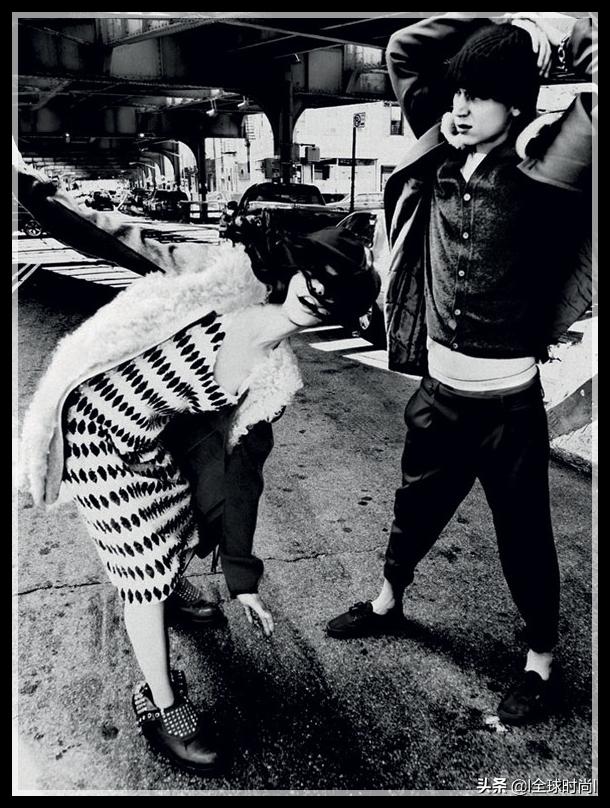 │全球时尚│唐人街的黑白影像记录她的美——超模TatiCotliar