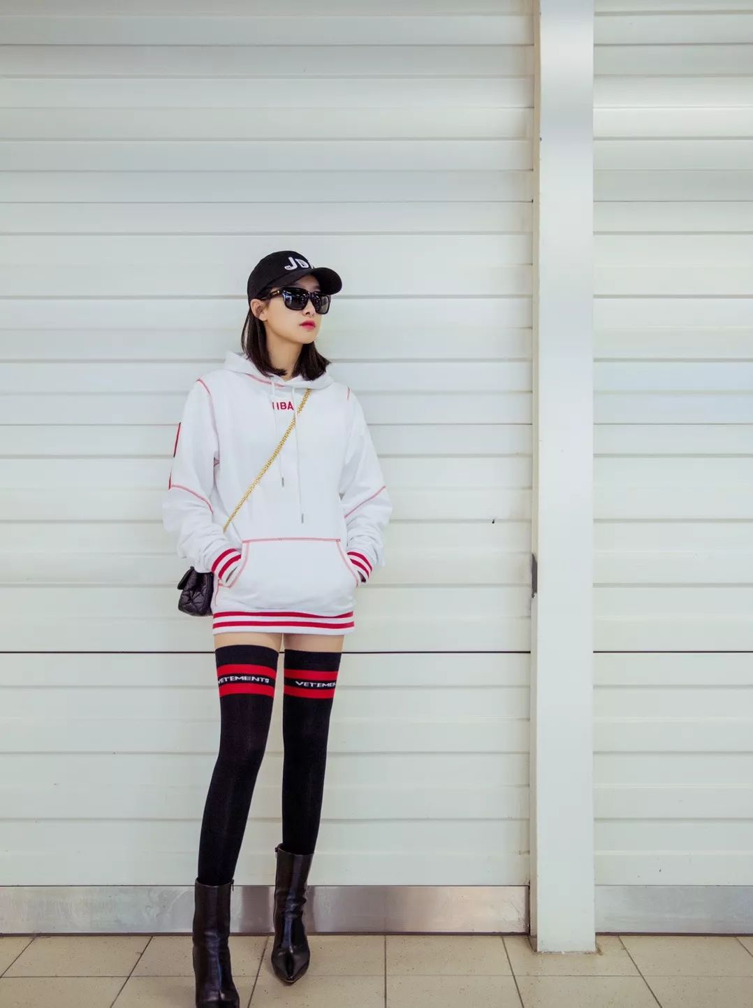 杨幂款袜子,杨幂袜子穿搭