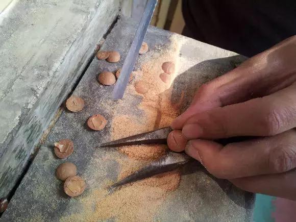 切片凤眼手串,自制纸菩提手串