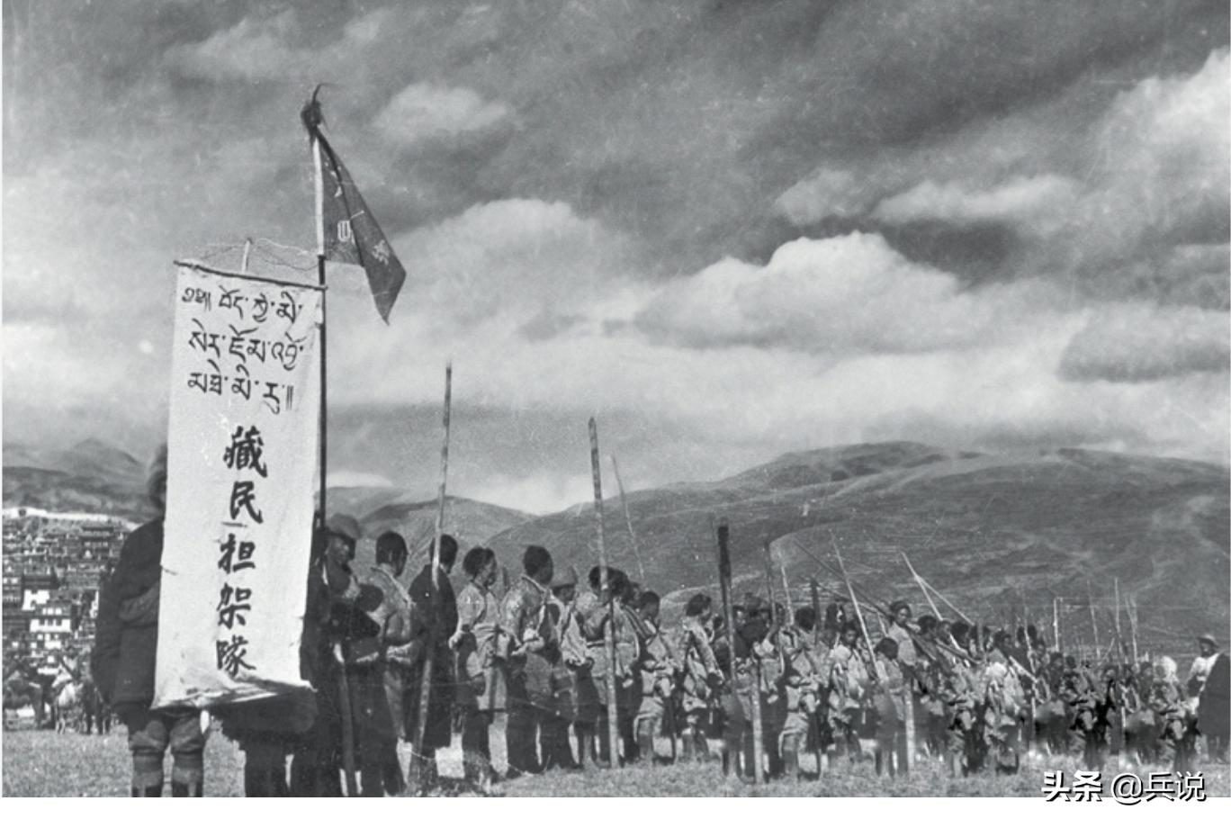 解放前的西藏农奴遇见解放军,农奴遇到解放军