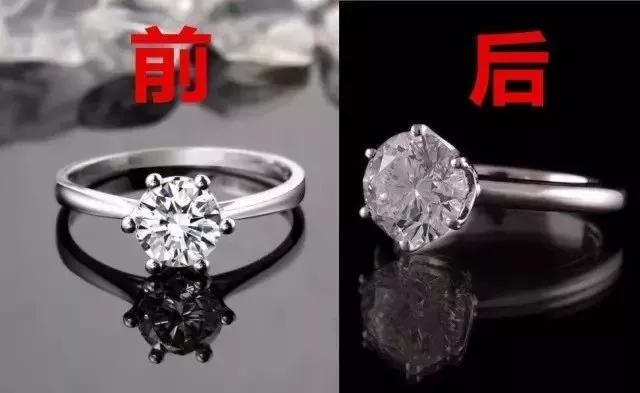 #黄金#、#铂金#钻戒戴久了，不如以前亮？一招让它再“闪”起来