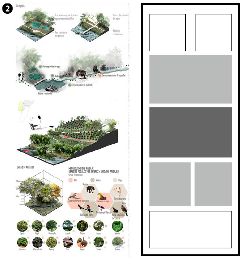 我虽然画图和设计做的不怎么样，但是排A1展板还是很OK的