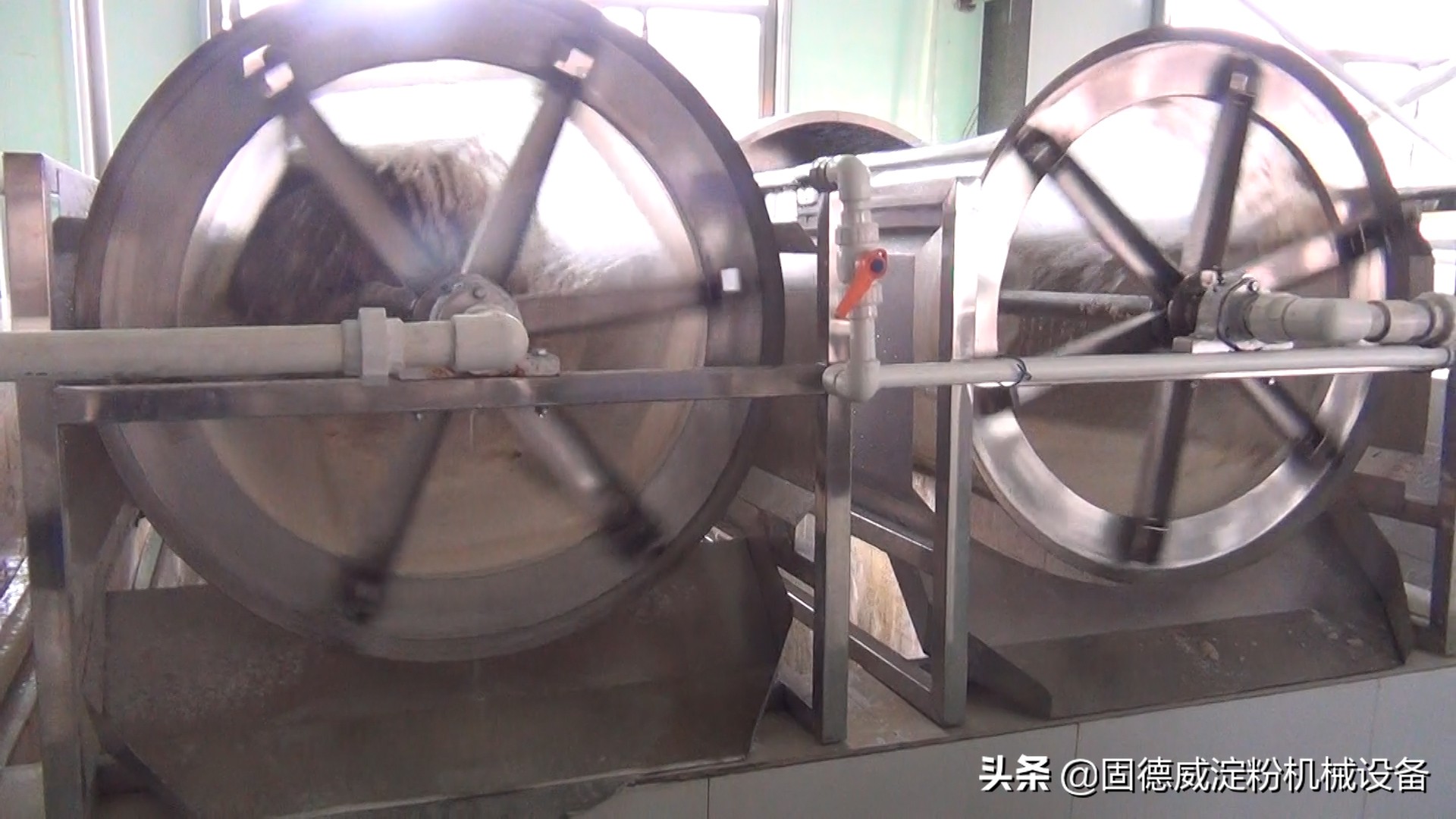 红薯淀粉二次精细过滤机器,做红薯淀粉没有网用什么可以过滤