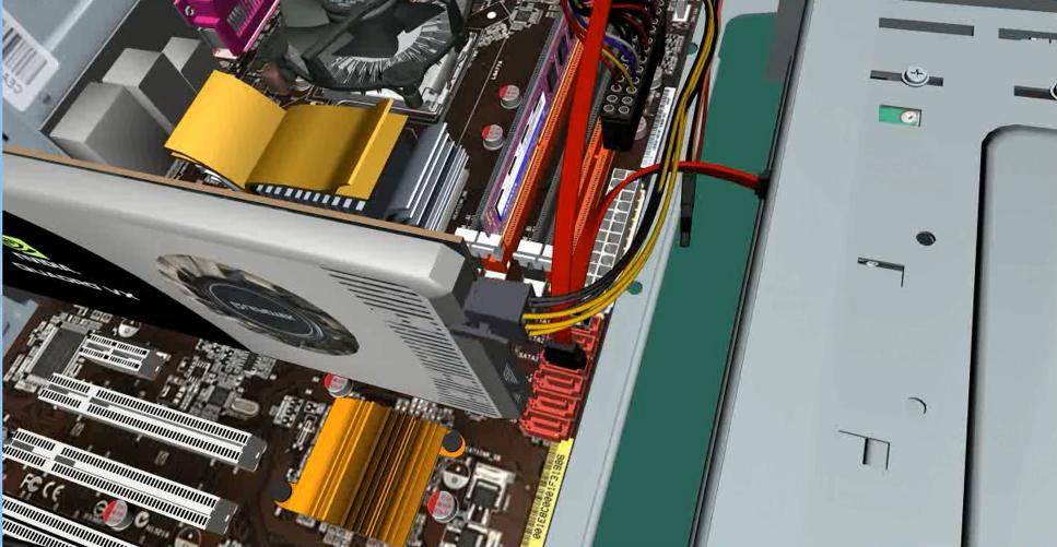 如何自己组装电脑,装机视频教程