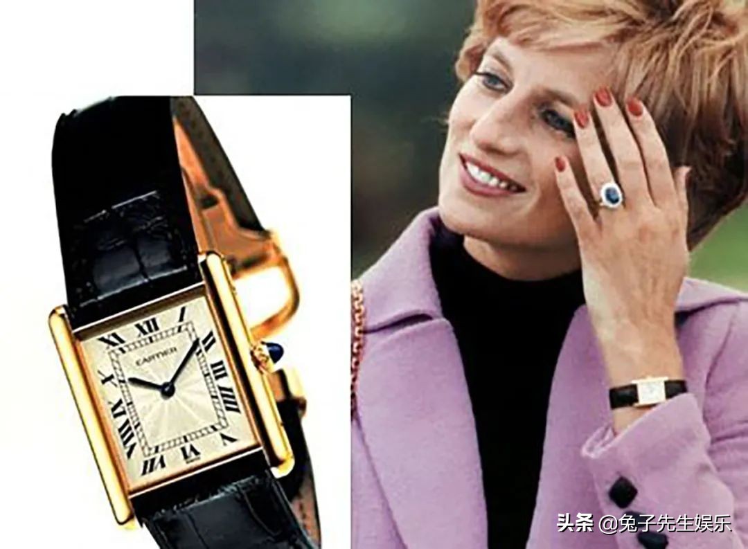 梅根戴卡地亚金表,梅根戴礼帽照