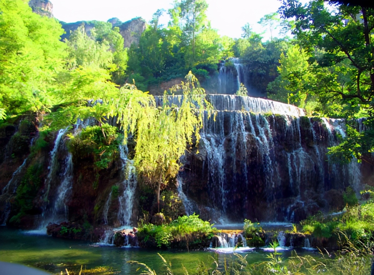 石家庄沕沕水景区红色讲解,平山沕沕水景点路线