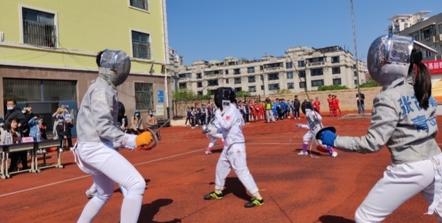小学运动小健将风采展示,金门路小学田径队