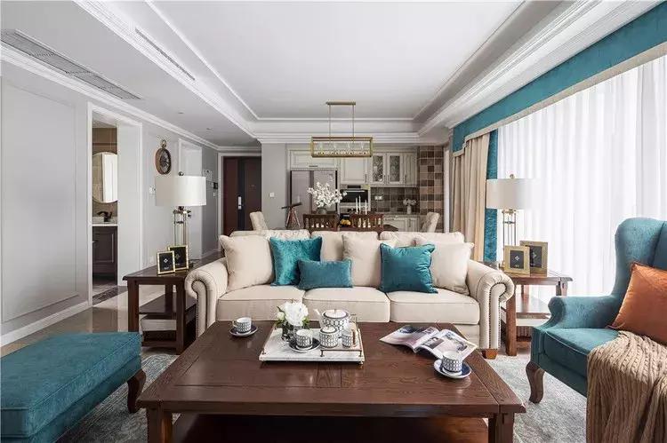 遇见最美的家丨蓝色慢生活，不一样的美式优雅