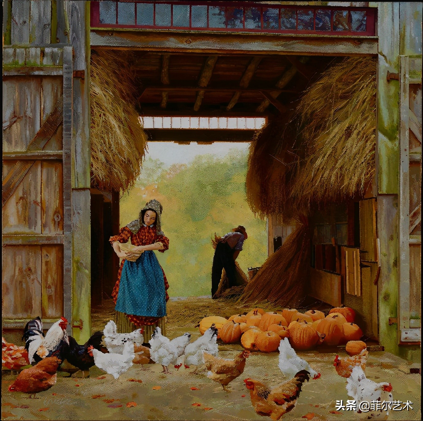 mellende油画作品欣赏,法国艺术家的超写实油画作品