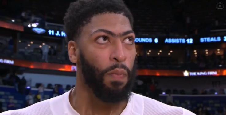 浓眉赛后与恩比德拥抱,鹈鹕状元锡安偶遇浓眉哥