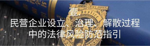 民营企业常见法律风险与防范措施,民营企业防范经营法律风险60条
