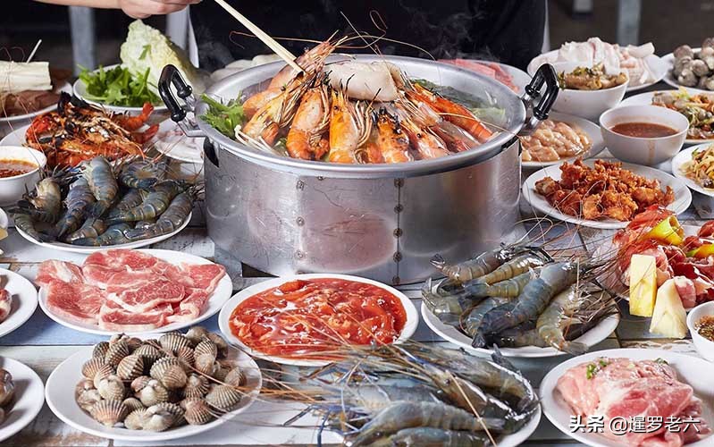 泰式火锅锅具涮烤一体推荐,泰式自助火锅烧烤一体锅