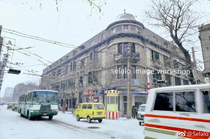 天津百年老街图,百年天津老照片