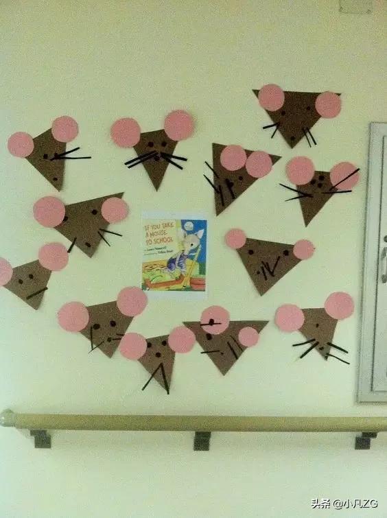 手工制作小老鼠幼儿园,亲子手工制作小老鼠幼儿园