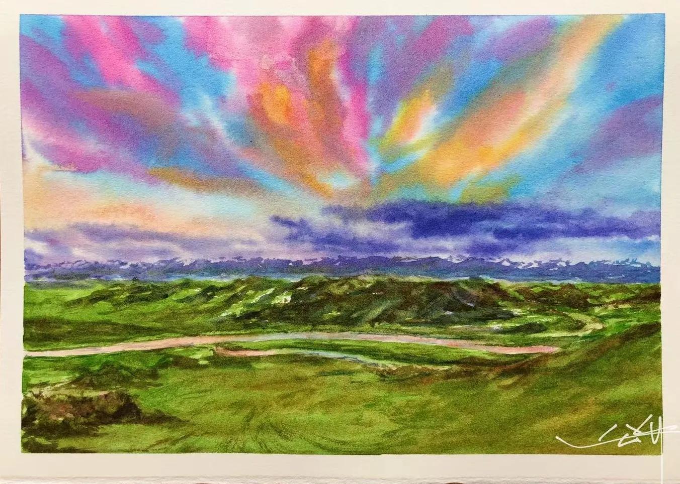 幸福原创绘画作品欣赏,幸福原创画作品