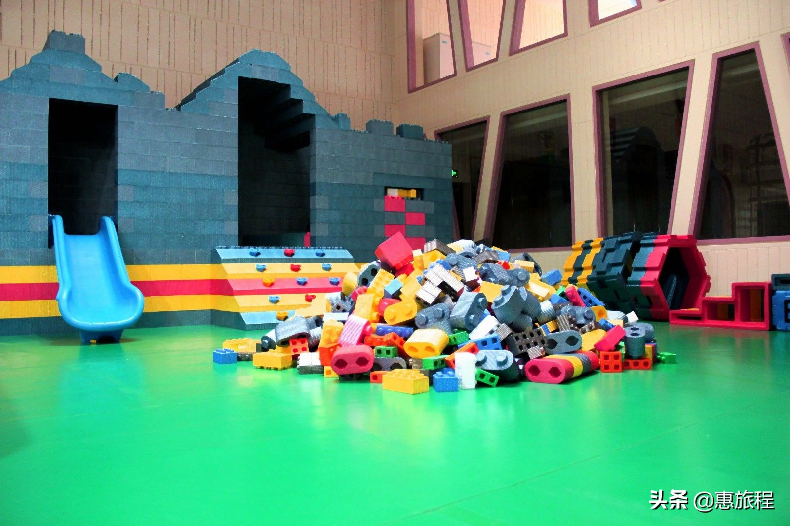 西安市免费公园儿童乐园,西安新城区网红游乐场打卡地