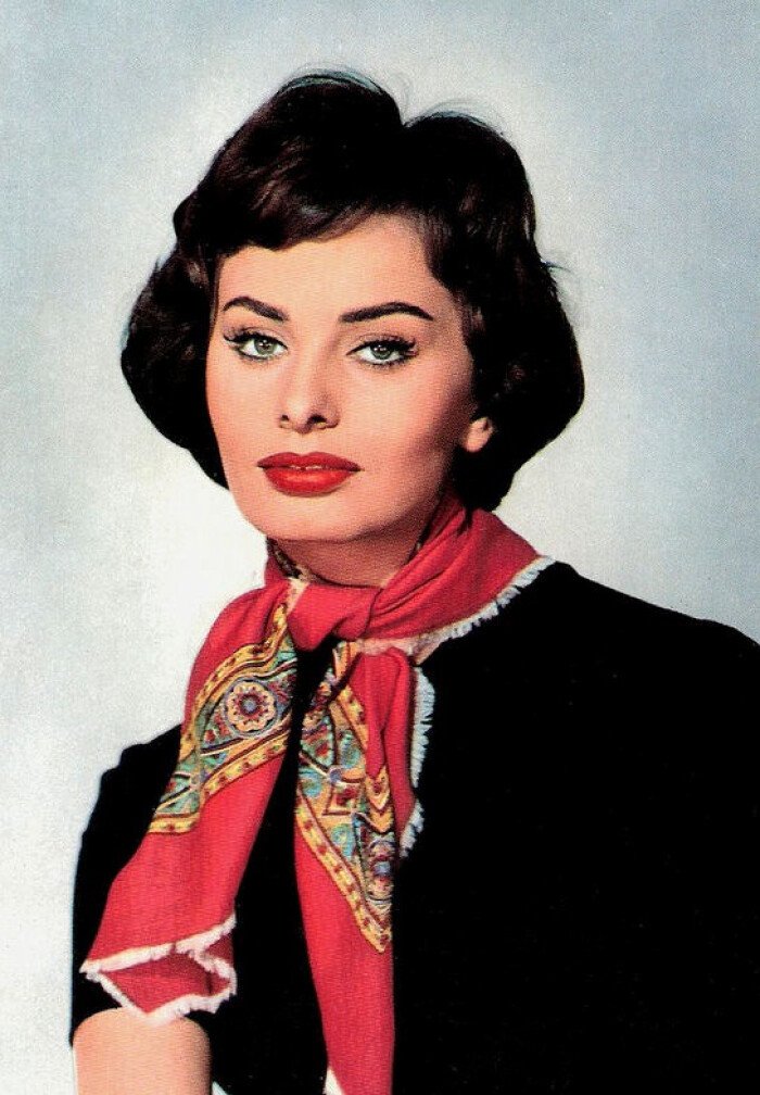 索菲亚罗兰女性特征,索菲亚罗兰年轻时的样子