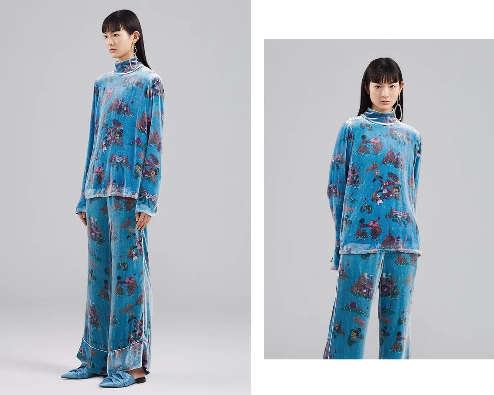 “我要花光我的工资买丝绒”x3遍