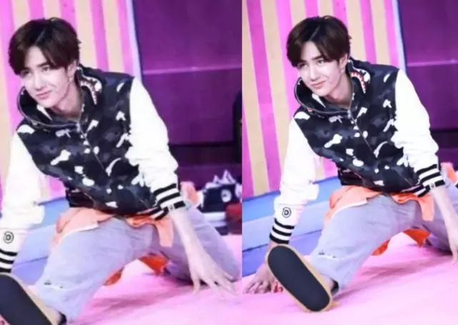 男星挑战“一字马”，宝强轻松，杨洋霸气，看到王一博：捂住眼睛