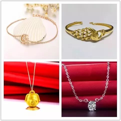 3d硬金跟18k金,18k和22k铂金颜色对比