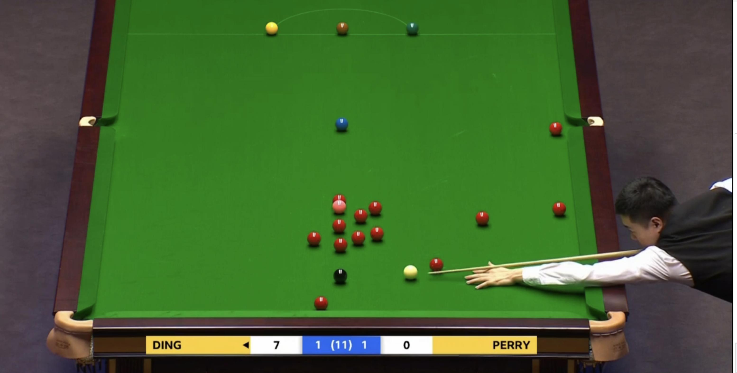 丁俊晖单杆比赛直播,丁俊晖玉山公开赛135单杆