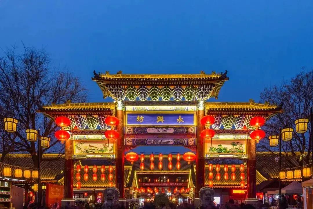 西安最新的街区,西安的国潮风格街区