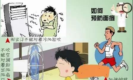 18岁少年吹空调导致面瘫,为什么吹冷风容易导致面瘫