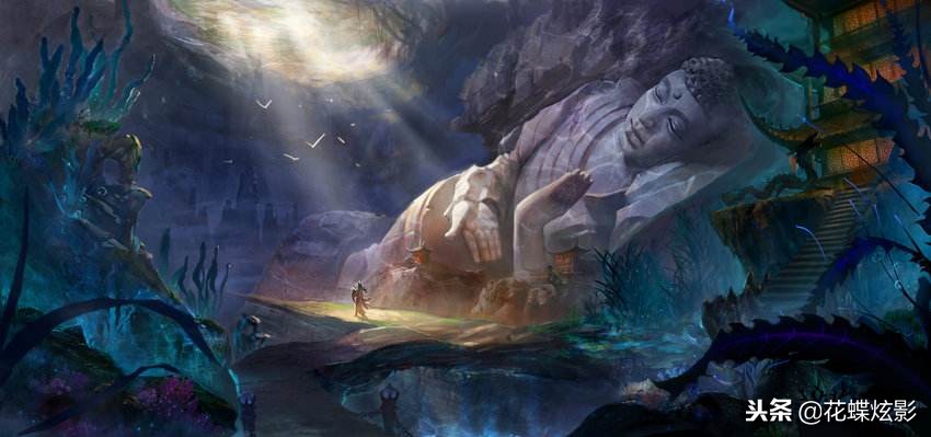 chatgpt场景原画,宏大的游戏场景原画图片