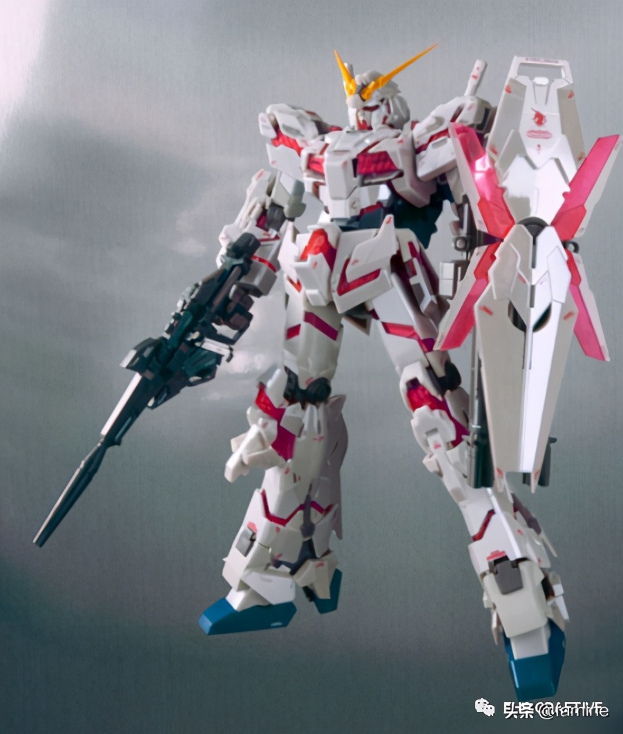 高达uc100独角兽模型开箱,高达ucrx-0