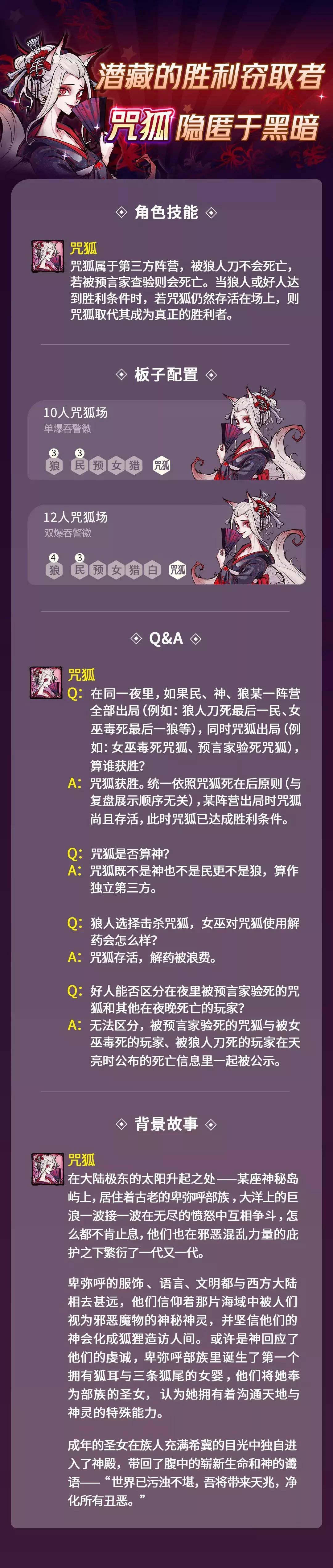 活动抢先看|黑暗潜藏者降临狼村，技能？配置？活动情报来了