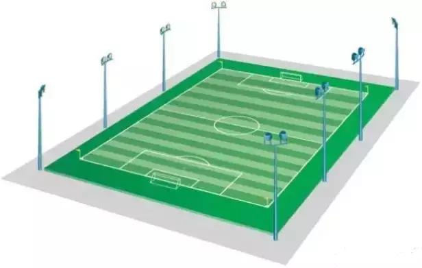 足球场灯光照明方案,足球场的灯光设计