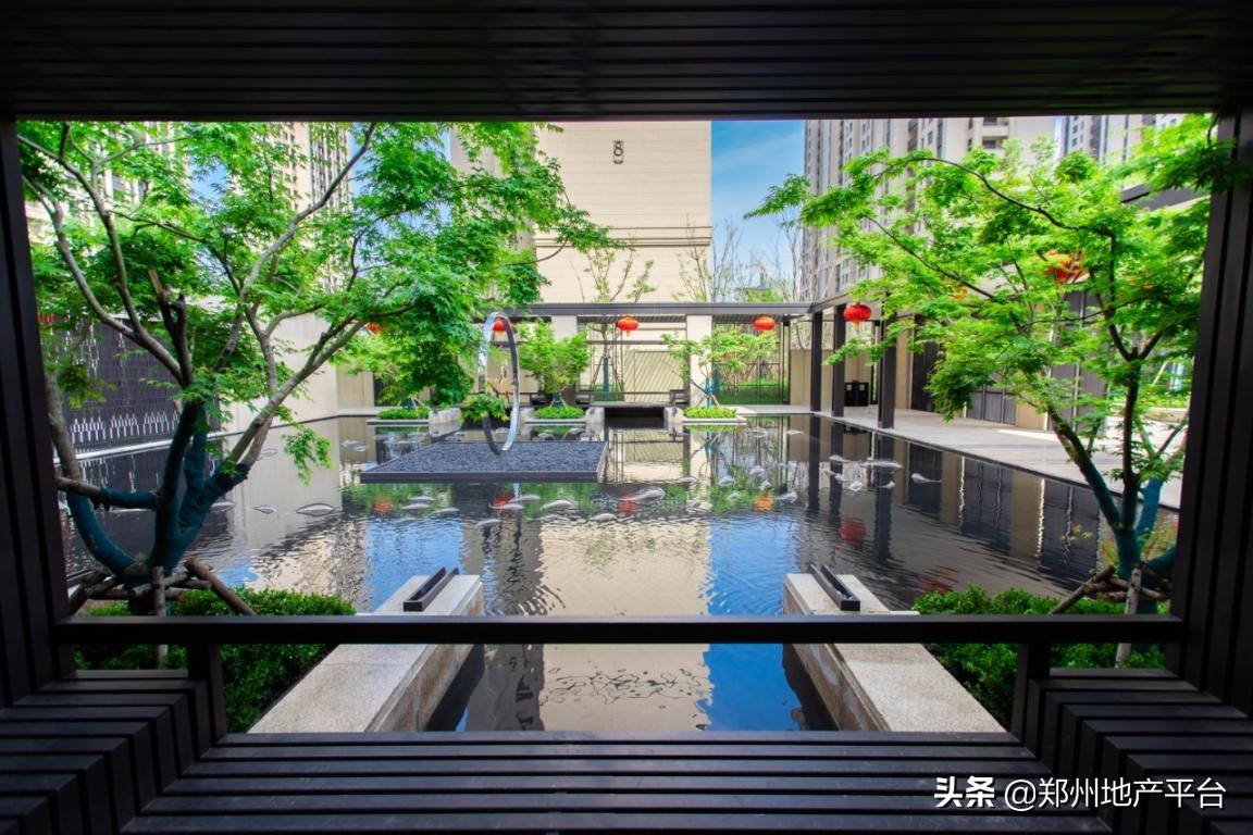 郑州锦艺金水湾二期布局,郑州锦艺金水湾二期实景图