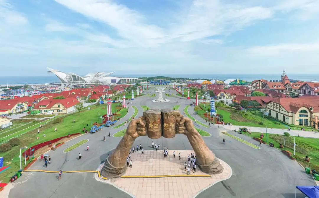 青岛西海岸金沙滩啤酒城,青岛金沙滩啤酒城简介